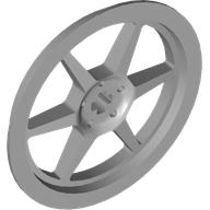 DESIGN ELEMENT W/ CROSS HOLE, NO. 3: {умерено каменно сив}