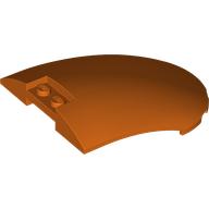 Windscreen 8 x 6 x 2 Curved: {червеникаво-оранжев}