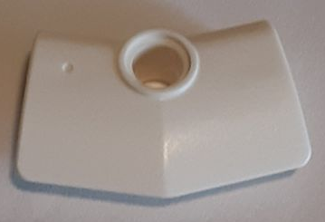 PANEL 3X4 W/ ANGLE, DEG. 157.5: {бял}