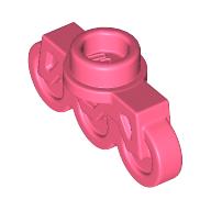 Minifigure Footgear Inline Skate: {пъстро коралов}