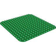 VACUUM PLATE, 16X16: {тъмно зелен}
