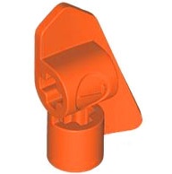 Technic, Panel Fairing # 7 Very Small Smooth Short, Side A: {червеникаво-оранжев}