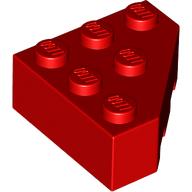 Wedge 3 x 3 Facet: {ярко червен}