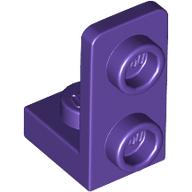 PLATE 1X1, W/ 1.5 PLATE 1X2, UPWARDS: {светло виолетов}