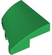 Wedge 2 x 2 x 2/3 Right: {тъмно зелен}