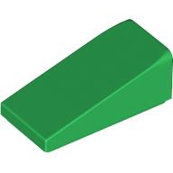 ROOF TILE 1X2X2/3: {тъмно зелен}