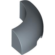 Brick, Round Corner 3 x 3 without Studs: {пясъчно син}