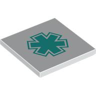 TILE 4X4, NO. 7: {бял}
