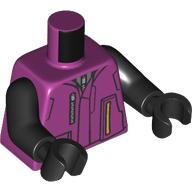 MINI UPPER PART, NO. 7326: {ярко червеникаво-виолетов}