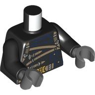 MINI UPPER PART, NO. 7328: {черен}