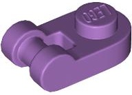 Plate, Round 1 x 1 with Bar Handle: {умерено лавандулов}