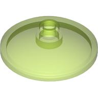 PARABOLIC REFLECTOR Ø24X6,4: {прозрачно ярко зелен}
