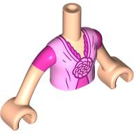 TORSO, GIRL, W/ ARM, NO. 593: {светло нуга}