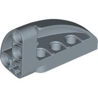 Technic, Panel Curved 5 x 3 x 2 Corner Quarter Ellipse, Right: {пясъчно син}