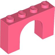 Arch 1 x 4 x 2: {пъстро коралов}