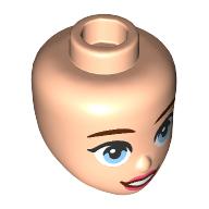 MINI DOLL, HEAD, NO. 520: {светло нуга}