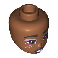 MINI DOLL, HEAD, NO. 511: {сиена кафяво}