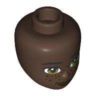 MINI DOLL, HEAD, NO. 521: {умбра}