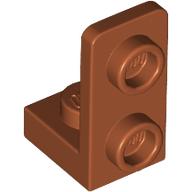 PLATE 1X1, W/ 1.5 PLATE 1X2, UPWARDS: {тъмно оранжев}