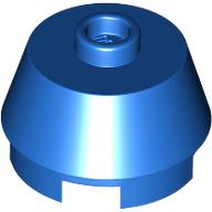 Cone 2 x 2 Truncated: {ярко син}