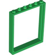 FRAME 1X6X6: {тъмно зелен}