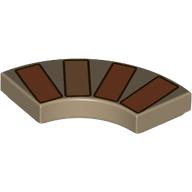 TILE 2X2, W/ BOW, NO. 20: {пясъчно жълт}