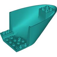 Aircraft Fuselage Aft Section Curved Bottom 6 x 10: {ярко синьо-зелен}