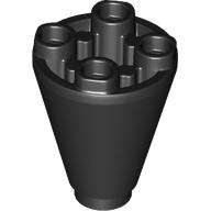 Cone 2 x 2 x 2 Inverted: {черен}