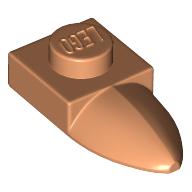 Plate, Modified 1 x 1 with Tooth Horizontal: {нуга}