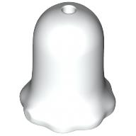 Plant Flower Bell Shaped with Small Pin Hole: {бял}
