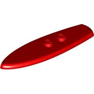 Minifigure, Utensil Surfboard Standard: {ярко червен}