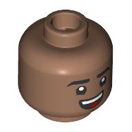 MINI HEAD, NO. 4532: {умерено кафяв}