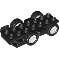 WHEEL BASE 2X7, W/ DIA. 26.8, NO.1: {черен}