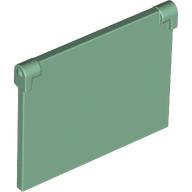 Glass for Window 1 x 4 x 3 - Opening: {пясъчно зелен}