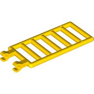 Bar 7 x 3 with 2 Open O Clips (Ladder): {ярко жълт}