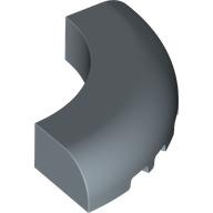 Brick, Round Corner 5 x 5 without Studs: {пясъчно син}