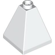 Тухличка пирамида 2X2X2/73°: {бял}