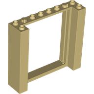Door, Frame 2 x 8 x 6: {тухлено жълт}