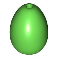 Egg with Small Pin Hole: {ярко зелен}
