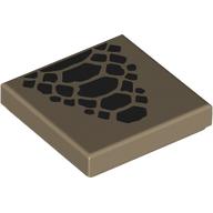 FLAT TILE 2X2, NO. 764: {пясъчно жълт}