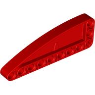 Technic, Liftarm, Modified L-Shape Quarter Ellipse Thick 3 x 9: {ярко червен}