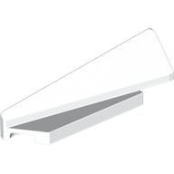 Wedge 5 x 1 x 1 1/3 with 4 x 1 Base Left: {бял}