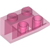 ROOF TILE 2X2, INVERTED, DEG. 45: {прозрачен умерено червеникаво виолетов}