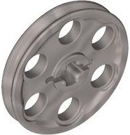WEDGE-BELT WHEEL Ã˜24: {сребърно метален}