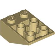 ROOF TILE 2X3/25° INV.: {тухлено жълт}