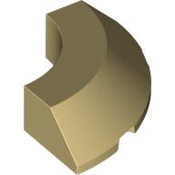 1/4 CONE, 4X4X1, W/ CUTOUT, NO. 1: {тухлено жълт}