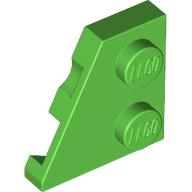 LEFT PLATE 2X2, 27 DEG.: {ярко зелен}