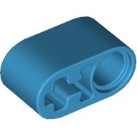 BEAM 1X2 W/CROSS AND HOLE: {тъмно небесносин}