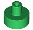PLATE 1X1 W/3.2 SHAFT/1.5 HOLE: {тъмно зелен}