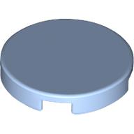 FLAT TILE 2X2, ROUND: {светло кралско син}